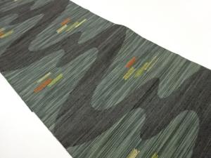 本場筑前博多草木染霞模様織出し名古屋帯